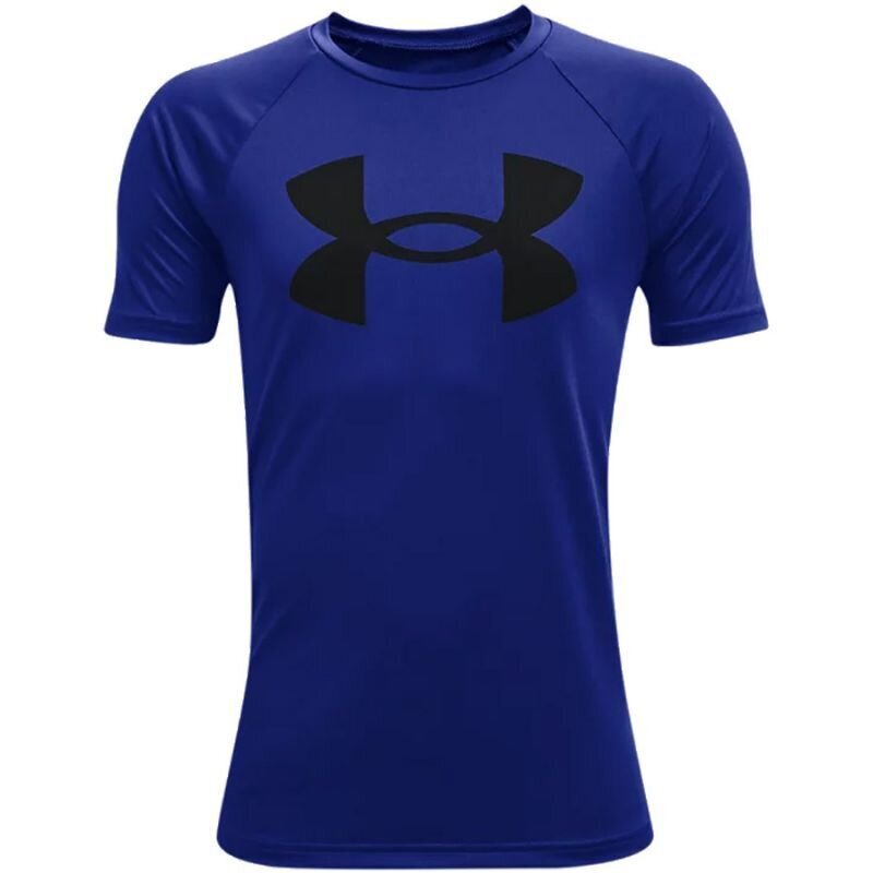 Marškinėliai vaikams Under Armour Jr 1363283 400 sw756774.1903, mėlyni kaina ir informacija | Marškinėliai berniukams | pigu.lt