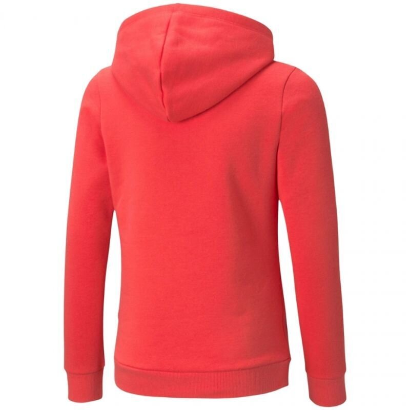 Puma džemperis mergaitėms Ess logo hoodie fl 587031 35 SW761980.8328, oranžinis kaina ir informacija | Megztiniai, bluzonai, švarkai mergaitėms | pigu.lt