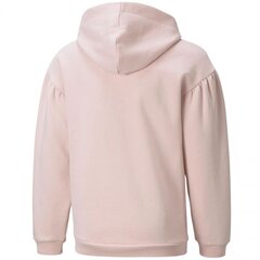 Puma džemperis mergaitėms Alpha hoodie fl 589232 36 SW762256.8328, rožinis цена и информация | Свитеры, жилетки, пиджаки для девочек | pigu.lt