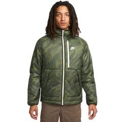 Nike striukė vyrams NSW Therma-FIT Legacy HD Jkt Aop M SW767733.8364, žalia kaina ir informacija | Vyriškos striukės | pigu.lt