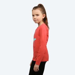 Marškinėliai mergaitėms Icepeak Kiowa 451702689I SW7679728376, raudoni цена и информация | Футболка для девочек | pigu.lt