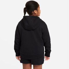 Nike bluzonas mergaitėms Sportswear Club Fleece sw774590.8490, juodas цена и информация | Свитеры, жилетки, пиджаки для девочек | pigu.lt