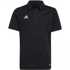 Marškinėliai vaikams adidas Entrada 22 SW791911.8328, juodi цена и информация | Рубашки для мальчиков | pigu.lt