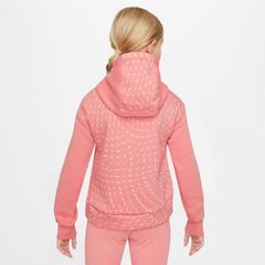 Nike džemperis mergaitėms Sportswear SW795597.8490, rožinis kaina ir informacija | Megztiniai, bluzonai, švarkai mergaitėms | pigu.lt