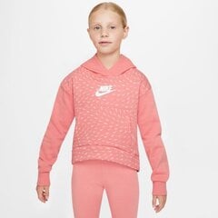 Nike džemperis mergaitėms Sportswear SW795597.8490, rožinis kaina ir informacija | Megztiniai, bluzonai, švarkai mergaitėms | pigu.lt
