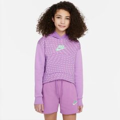 Nike džemperis mergaitėms Sportswear SW820261.8489, violetinis цена и информация | Свитеры, жилетки, пиджаки для девочек | pigu.lt
