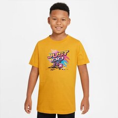 Nike marškinėliai vaikams Sportswear sw844177.8491, geltoni цена и информация | Рубашки для мальчиков | pigu.lt