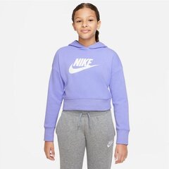 Nike džemperis mergaitėms Sportswear club girls SW868735.8491, violetinis kaina ir informacija | Megztiniai, bluzonai, švarkai mergaitėms | pigu.lt