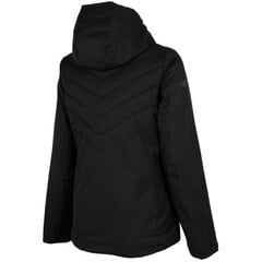Slidinėjimo striukė moterims 4F, juoda цена и информация | Женские куртки | pigu.lt
