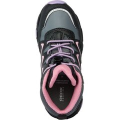 Geox auliniai batai mergaitėms Magnetar g. abx, juodi цена и информация | Детские сапоги | pigu.lt
