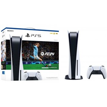 Sony Playstation 5 Blu-ray Edition + EA SPORTS FC™ 24 kaina ir informacija | Žaidimų konsolės | pigu.lt