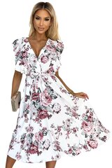 Suknelė moterims Numoco Gabriella NLM2059.5314, balta kaina ir informacija | Suknelės | pigu.lt