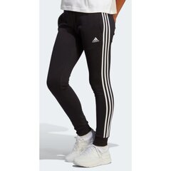 Kelnės moterims Adidas Essentials 3, juodos kaina ir informacija | Kelnės moterims | pigu.lt