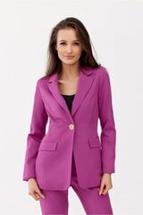Švarkas moterims Roco Fashion LKK180741.2679, violetinis kaina ir informacija | Moteriški švarkeliai | pigu.lt