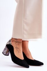 Aukštakulniai bateliai moterims Step In Style LKK180672.2679, juodi цена и информация | Женские туфли | pigu.lt