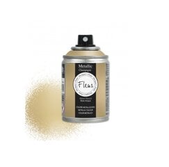 Purškiami dažai su metalo efektu Fleur, 100 ml, Šampano spalva kaina ir informacija | Fleur Apranga, avalynė, aksesuarai | pigu.lt