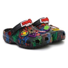 Šlepetės vaikams Crocs Classic Marvel Avengers Kids Clog SW8204198412, juodos цена и информация | Детские тапочки, домашняя обувь | pigu.lt