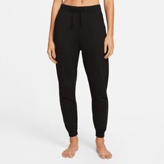 Nike kelnės moterims Yoga Luxe SW857911.1908, juodos цена и информация | Брюки цвета слоновой кости | pigu.lt
