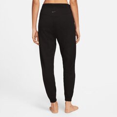 Nike kelnės moterims Yoga Luxe SW857911.1908, juodos kaina ir informacija | Kelnės moterims | pigu.lt