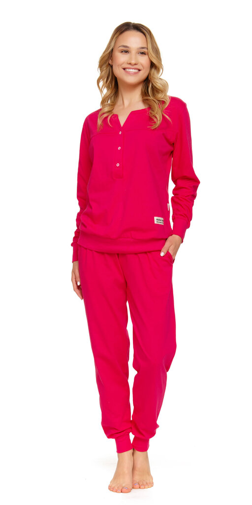 Pižama moterims Doctor Nap Pm 4349, raudona kaina ir informacija | Naktiniai, pižamos moterims | pigu.lt