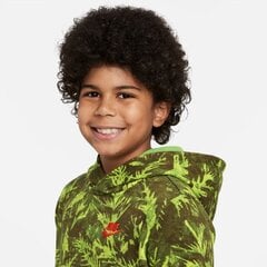 Nike džemperis berniukams Sportswear washed SW885661.8490, žalias kaina ir informacija | Megztiniai, bluzonai, švarkai berniukams | pigu.lt