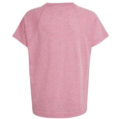 Adidas marškinėliai mergaitėms Badge of sport tee SW885677.8484, rožiniai цена и информация | Футболка для девочек | pigu.lt