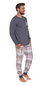 Pižama vyrams Doctor Nap Pmb 4329, įvairių spalvų kaina ir informacija | Vyriški chalatai, pižamos | pigu.lt