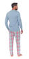 Pižama vyrams Doctor Nap Pmb 4531, įvairių spalvų kaina ir informacija | Vyriški chalatai, pižamos | pigu.lt