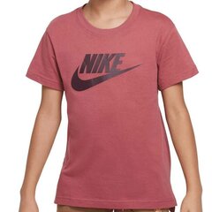 Nike marškinėliai mergaitėms Sportswear SW892649.8490, rožiniai kaina ir informacija | Marškinėliai mergaitėms | pigu.lt