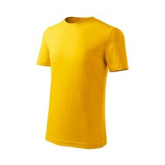 Marškinėliai vaikams Malfini Classic New sw910844.8546, geltoni kaina ir informacija | Marškinėliai berniukams | pigu.lt