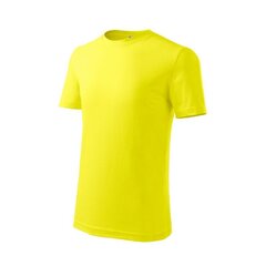 Marškinėliai vaikams Malfini Classic New sw910857.8548, geltoni kaina ir informacija | Marškinėliai berniukams | pigu.lt