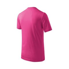Marškinėliai vaikams Malfini Basic sw910899.9037, rožiniai цена и информация | Рубашки для девочек | pigu.lt