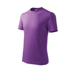 Marškinėliai vaikams Malfini Basic sw910900.8547, violetiniai цена и информация | Рубашки для мальчиков | pigu.lt