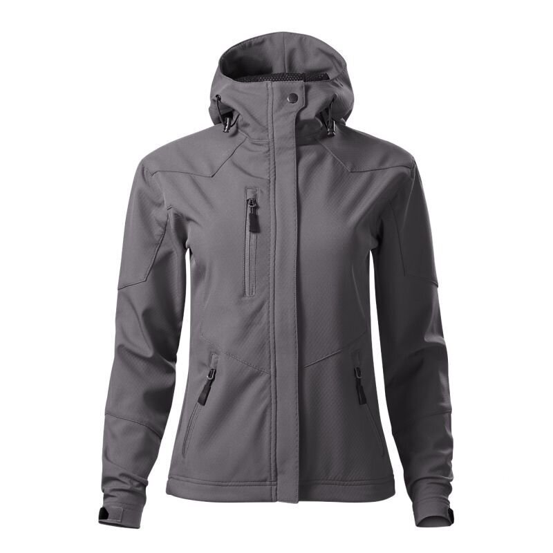 Striukė moterims Malfini Softshell Nano W MLI-53236, pilka цена и информация | Striukės moterims | pigu.lt