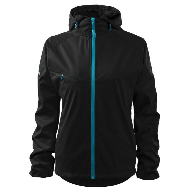 Striukė moterims Malfini Softshell Cool W MLI-51401, juoda цена и информация | Striukės moterims | pigu.lt