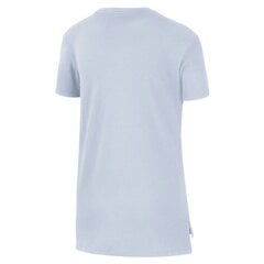 Nike marškinėliai mergaitėms Sportswear SW920791.8491, pilki цена и информация | Футболка для девочек | pigu.lt
