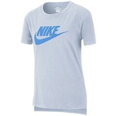 Nike marškinėliai mergaitėms Sportswear SW920791.8491, pilki цена и информация | Футболка для девочек | pigu.lt