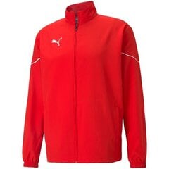 Puma striukė vyrams teamRISE Sideline SW930852.5654, raudona цена и информация | Мужские куртки | pigu.lt