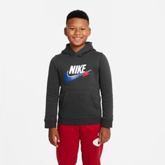 Nike džemperis berniukams Sportswear si fleece po hoody SW930919.8491, pilkas цена и информация | Свитеры, жилетки, пиджаки для мальчиков | pigu.lt