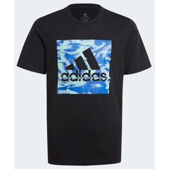 Adidas marškinėliai berniukams Akd Gt SW933426.8331, juodi цена и информация | Рубашки для мальчиков | pigu.lt