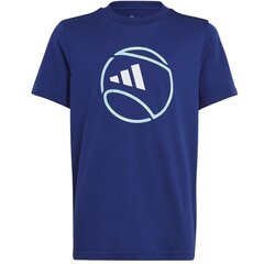 Adidas marškinėliai berniukams Ten cat graphic tee SW937907.8331, mėlyni kaina ir informacija | Marškinėliai berniukams | pigu.lt