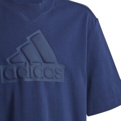 Adidas marškinėliai berniukams Fi logo tee SW939814.8331, mėlyni kaina ir informacija | Marškinėliai berniukams | pigu.lt