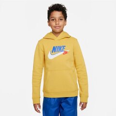 Nike džemperis berniukams Sportswear si fleece po hoody SW948976.8491, geltonas цена и информация | Свитеры, жилетки, пиджаки для мальчиков | pigu.lt