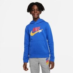 Nike džemperis berniukams Sportswear si fleece po hoody SW948984.8491, mėlynas цена и информация | Свитеры, жилетки, пиджаки для мальчиков | pigu.lt