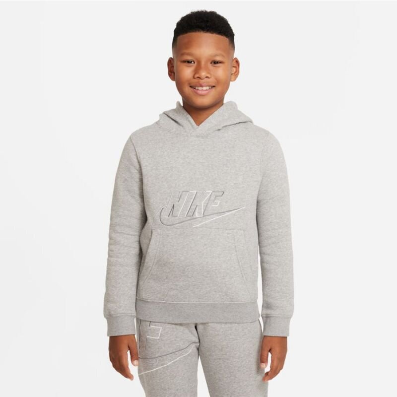Nike džemperis berniukams Sportswear SW948993.8491, pilkas kaina ir informacija | Megztiniai, bluzonai, švarkai berniukams | pigu.lt