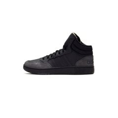 Laisvalaikio batai vyrams Adidas Hoops 3.0 Mid sw968576.8155, juodi цена и информация | Мужские ботинки | pigu.lt