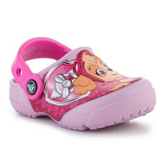 Šlepetės vaikams Crocs FL Paw Patrol Patch CG T SW9702508432, rožinės цена и информация | Детские тапочки, домашняя обувь | pigu.lt