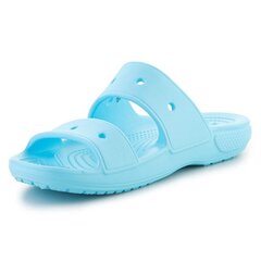 Šlepetės moterims Classic Crocs Sandal W 206761, mėlynos цена и информация | Женские тапочки | pigu.lt