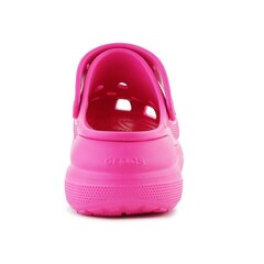 Šlepetės moterims Crocs Classic Crush W 207521, rožinės kaina ir informacija | Šlepetės moterims | pigu.lt