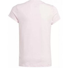 Adidas marškinėliai mergaitėms Big logo tee IC6123 SW974085.8484, rožiniai цена и информация | Футболка для девочек | pigu.lt